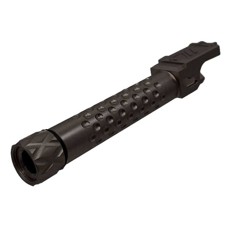 Threaded Outer Barrel ZEV Style Black Canna Filettata 14CCW per Modelli VFC/Umarex G19 G19X by 5KU