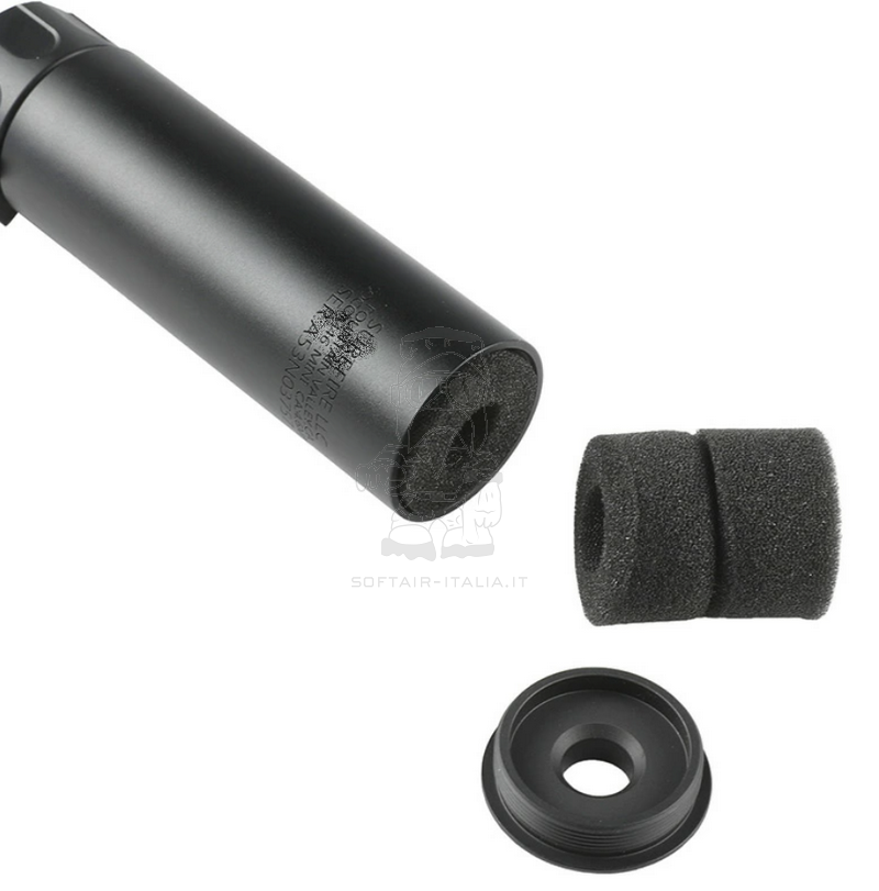 5KU MP7 Suppressor Mini Mock Barrel Extension SF3P Type Socom 46 Silenziatore by 5KU