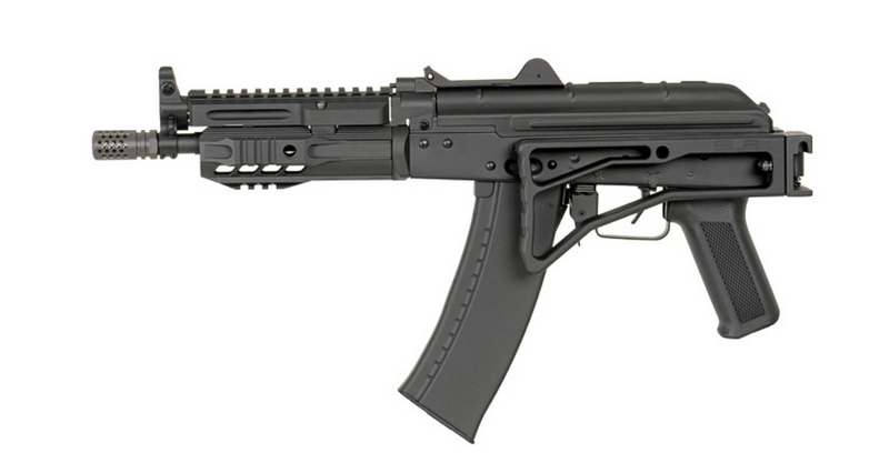 AK SLR AKS-74U Krinkov Type High-Speed Mosfet AEG Replica by CYMA