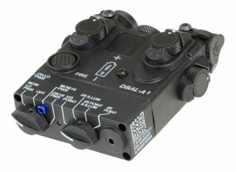 An-Peq DBall-A2 Red & Green Laser Module by Wadsn