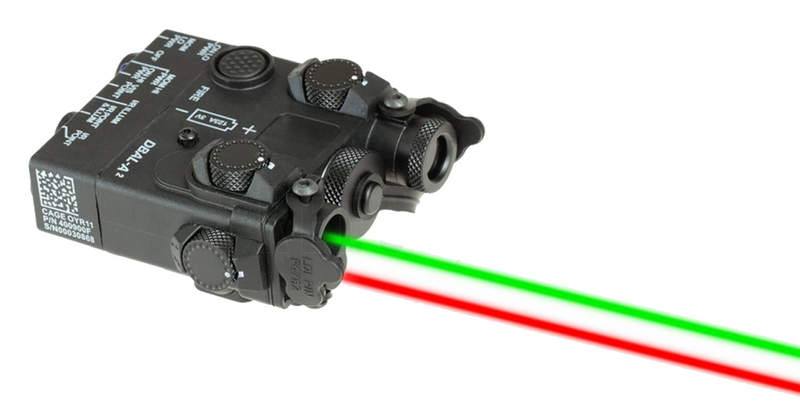 An-Peq DBall-A2 Red & Green Laser Module by Wadsn