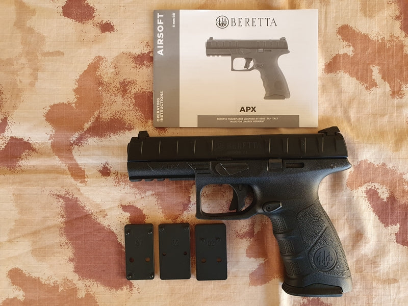 Beretta APX RDO Metal Slide GBB Gas Blow Back Pistol by KWA - Umarex