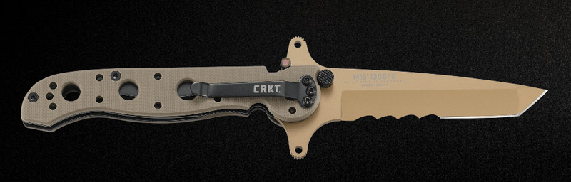 CRKT Columbia River Knife and Tool M16-13DSFG Special Forces Desert Designed by Kit Carson in Vine Grove - Kentucky for CRKT