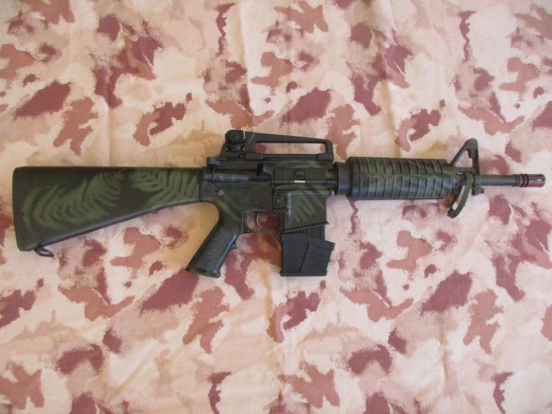 Colt M4A1 Carbine Fixed Stock Scritte e Loghi Originali Custom by softair-italia.it