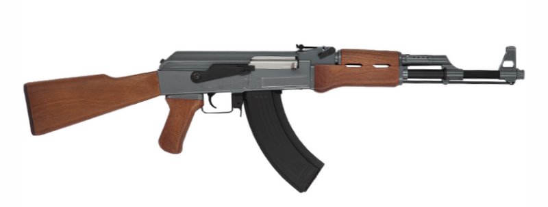 Kalashnikov AK 47 Scritte e Loghi Originali Full Wood & Metal by Cybergun