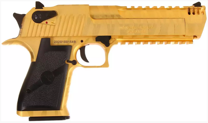 Cybergun < WE Desert Eagle L6 Tiger Stripes Gold GBB Gas Blow Back by WE > Cybergun