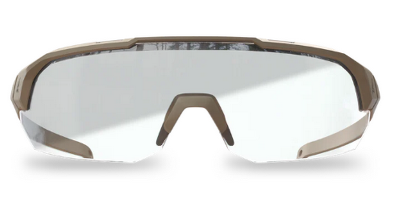 EDGE Arc Tan Photochromic Vapor Shield Lens Color Light Shooting Glasses by EDGE Tactical