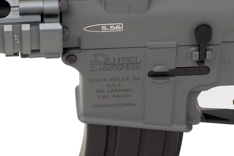 EMG MK18 Daniel Defense S3 Mosfet EBB AEG Grey Version by ICS