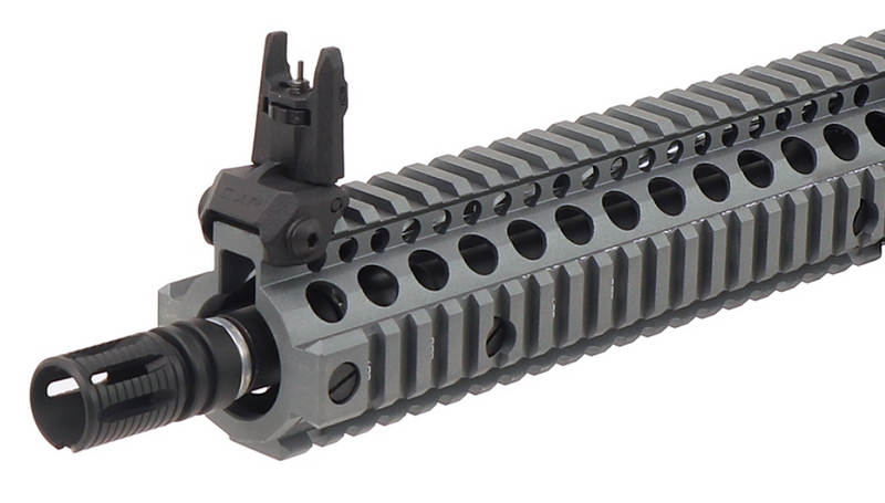 EMG MK18 Daniel Defense S3 Mosfet EBB AEG Grey Version by ICS