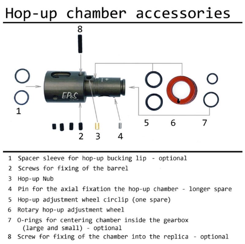 EPes M249 CNC Hop Up Chamber by EPes