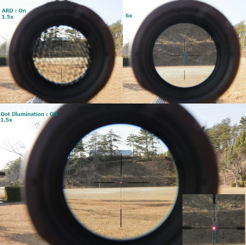 Elcan Type Spectr DR 1.5x - 6x Quick GEN2 Scope Optic