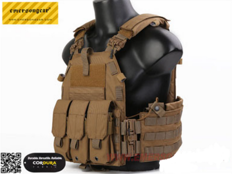 EmersonGear Blue Label Quick Release 094K Style Plate Carrier - Ranger Green by EmersonGear