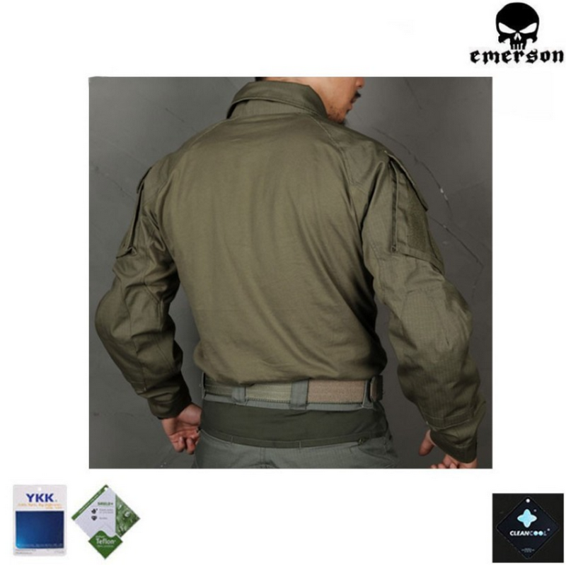 EmersonGear Combat Shirt G3 Upgraded Ranger Green EM9501RG by EmersonGear