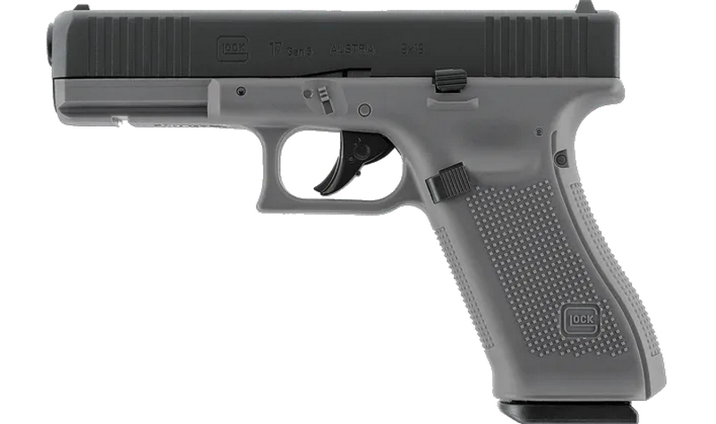 GLOCK 17 Gen5 Tungsten Grey Metal Slide Co2 GBB Gas Blow Back by WG - Umarex