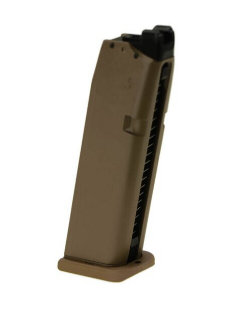 Glock 17 Gen. 5 French Coyote Tan Edition 22bb Gas Magazine by VFC - Umarex