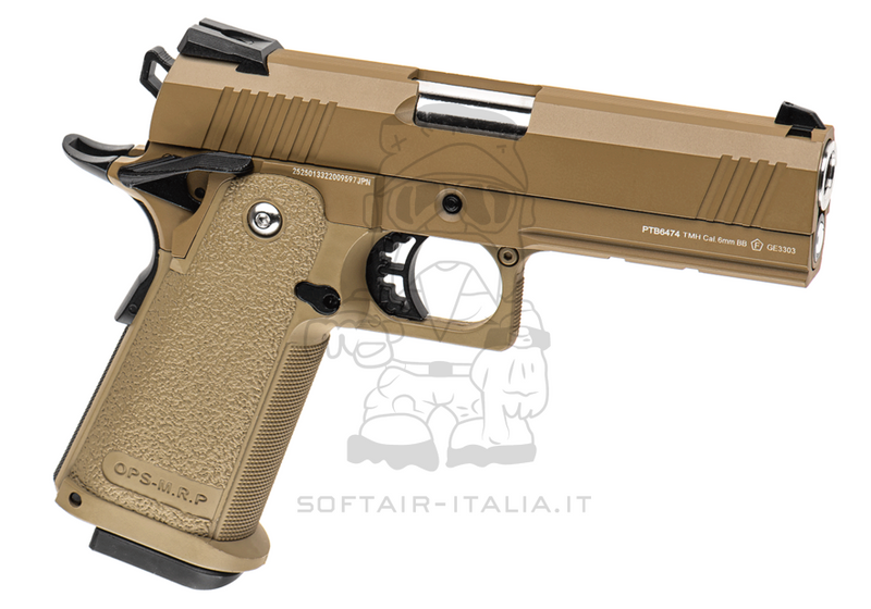 Golden Eagle 3303 Hi-Capa "Baby" Tan Full Metal GBB by Golden Eagle