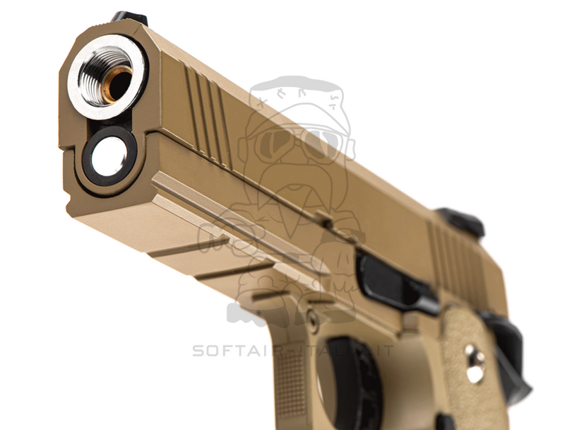 Golden Eagle 3303 Hi-Capa "Baby" Tan Full Metal GBB by Golden Eagle