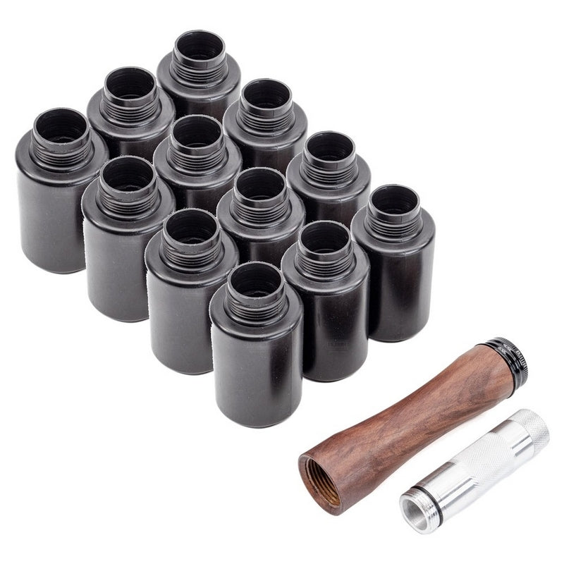 Hakkotsu Pesta-Schiacciapatate M4 Stielhandgranate M24 Mini Type Co2 Thunder B Stick 12 Pcs Set by APS