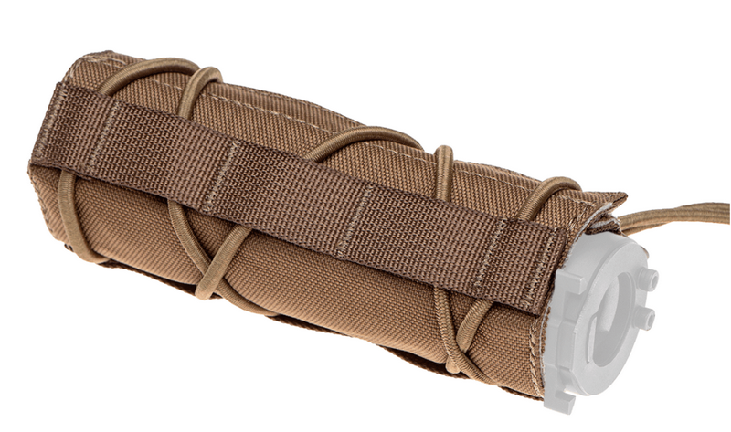 InvaderGear Silencer - Suppressor Cover Coyote Tan 140mm. By InvaderGear