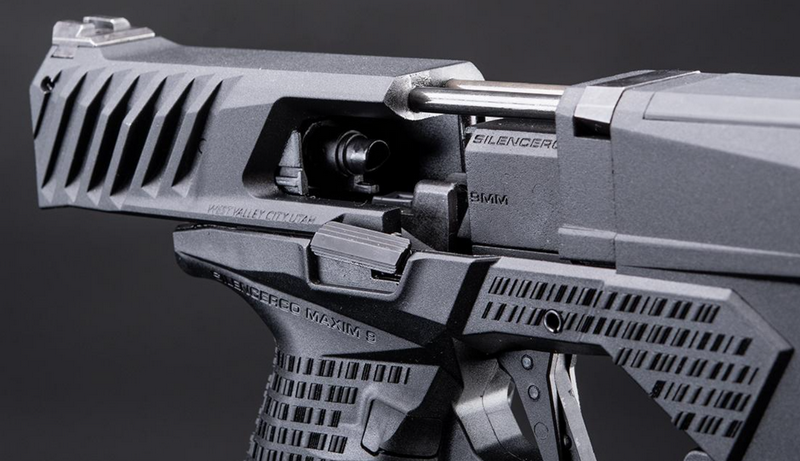 Krytac SilencerCo Maxim 9 GBB Gas Blow Back Pistol by Krytac