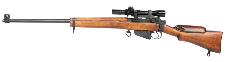 L42A1 Ares Lee Enfield N°4 MK1 L42A1 Full Wood & Metal Sniper Spring Bolt Action Rifle by Ares