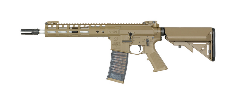 M4 - AR15 .300BLK NOVESKE GBBR 10.5" GEN III SHORTY Airsoft Replica Tan by EMG - Cyma