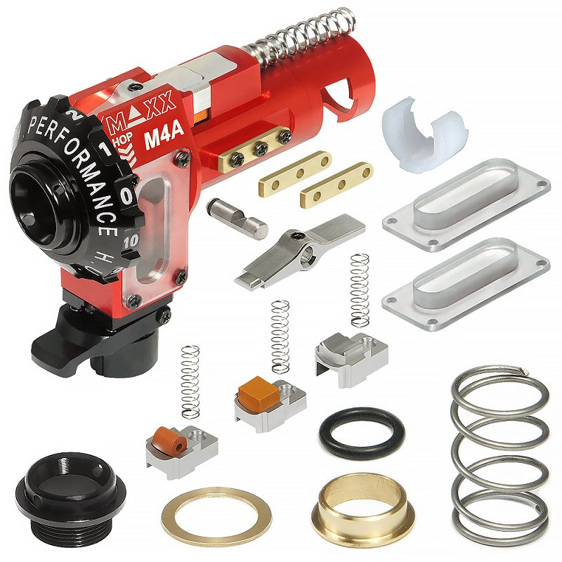 Maxx Model CNC Aluminum Hop Up Chamber M4A for M4 - M16 Marui & Similars Rotary Hop Up by Maxx Model