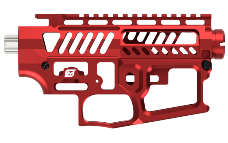 MANCRAFT M4 CNC Super Light RED Metal Body Speddsoft by MANCRAFT