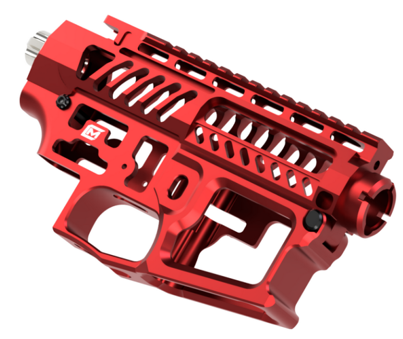 MANCRAFT M4 CNC Super Light RED Metal Body Speddsoft by MANCRAFT