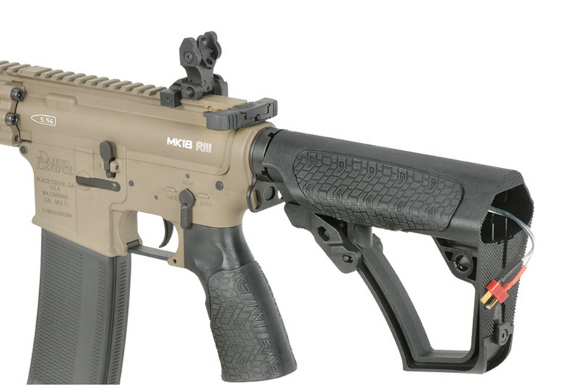 MK18 RIII Daniel Defense 10.3inch FDE Flat Dark Earth Mosfet E-Edition & High-Speed by EMG Cyma Platinum