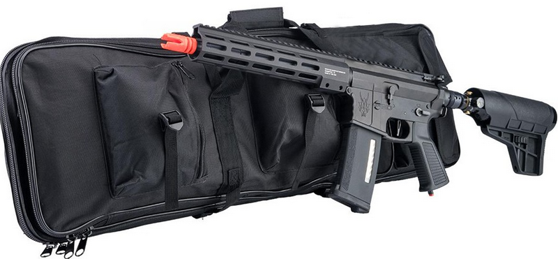 MTW Modular Training Weapon Billet Series Unleashed 10inch Wraith x HPA Stock w. Carryng Case by Wolverine Airsoft