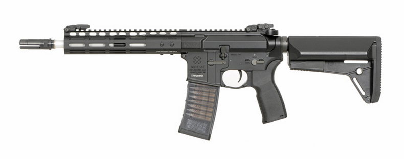 NOVESKE 10.5inch GEN III Shorty 300BLK AEG Rifle Platinum EMG by Cyma