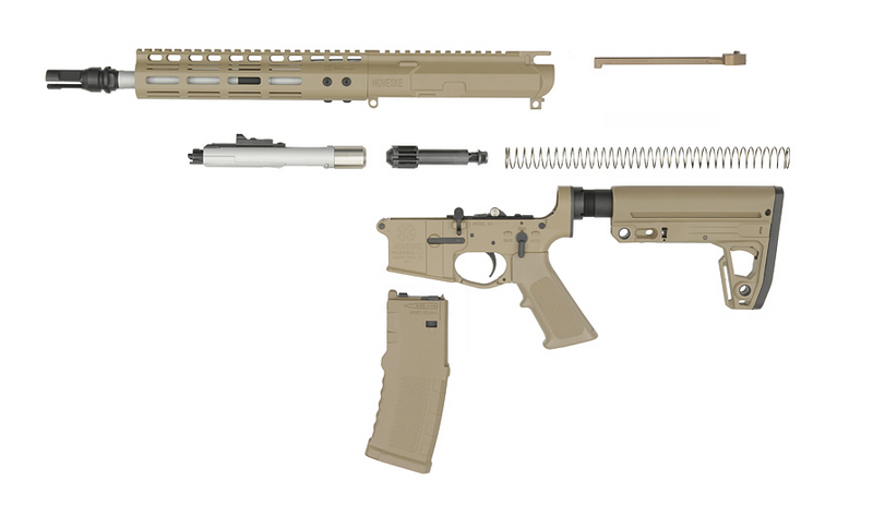 NOVESKE N4 MWS Gen3 GBB Gas Blowback Tan Rifle by EMG Double Eagle