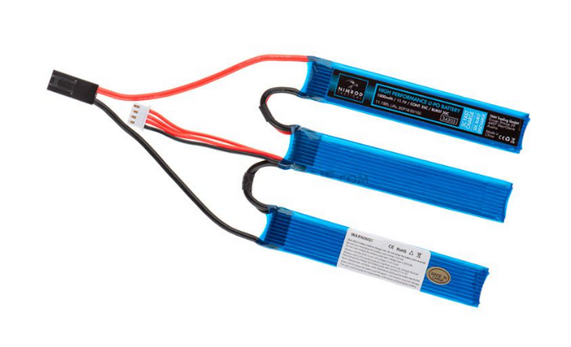 Nimrod Li-Po 11.1V 1000mAh 25C Crane - Split Type by Nimrod