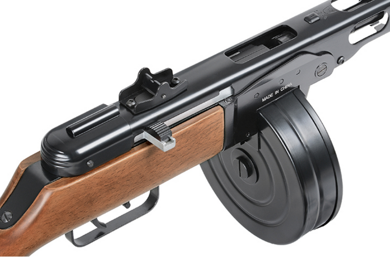 PPSH-41 "PAPASHA" Full Metal EBB Electric Blow Back AEG ABS Stock by S&T