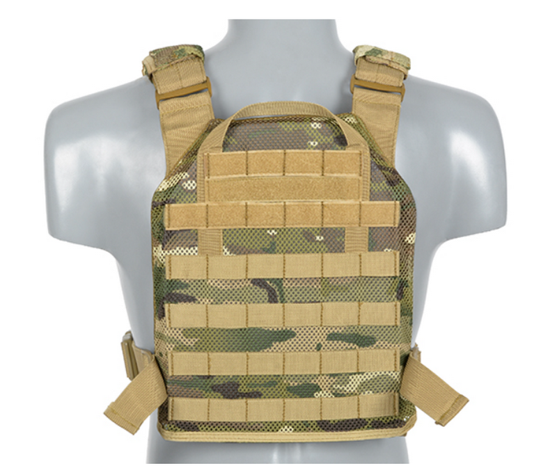 Plate Carrier Multicamo Ultra Light Mesh Vest by 8Fields