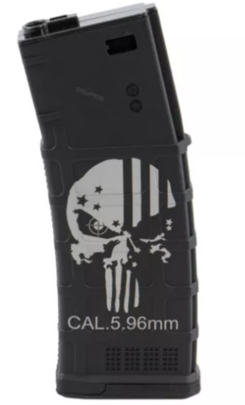 Punisher 220bb M4 - M16 Mid Cap Magazine by Cyma