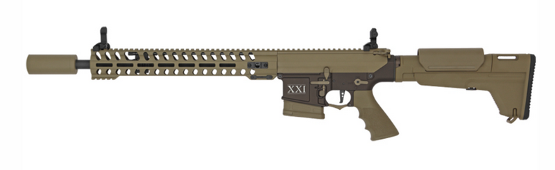 Rapax XXI DMR SR25 M.8 Mosfet - EMCS Dual Color Tan - Bronze by Secutor Arms