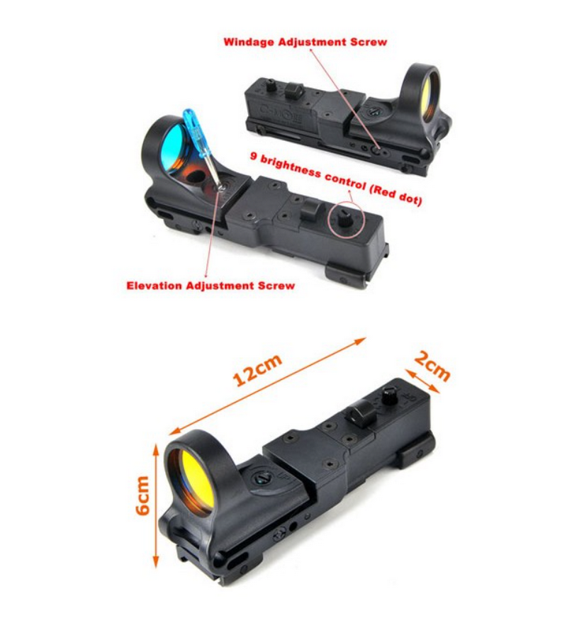 Red Dot CMore Type Tan by Element