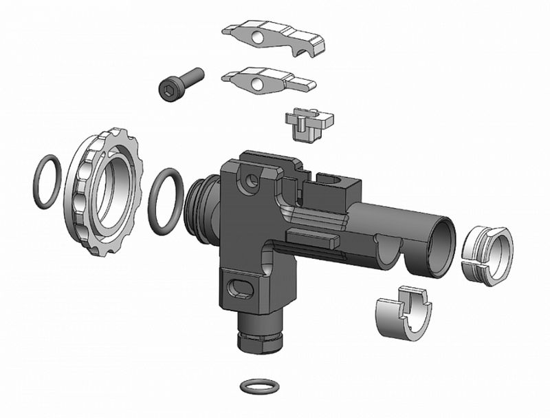 RetroArms M4 - AR15 Rotary Hop Up Chamber by RetroArms