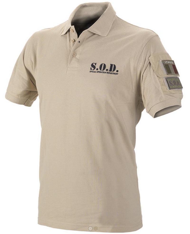 S.O.D. Gear Tan Fatigue Polo 3 by S.O.D