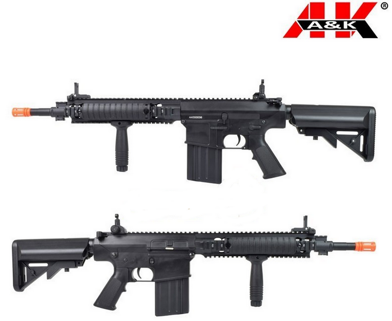 SR25 Crane Stock Full Metal AEG by A&K