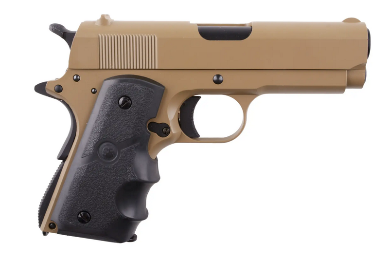 SRC 1911 Baby SR-911 Desert Commando GBB Gas Blow Back Pistol Replica by SRC