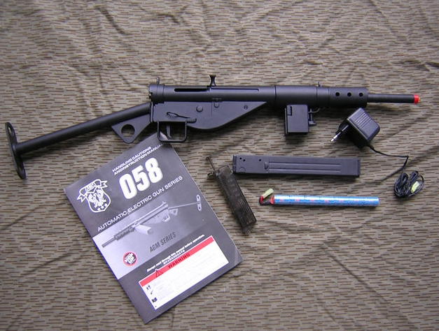 Sten MK2 SMG Full Metal AEG by AGM