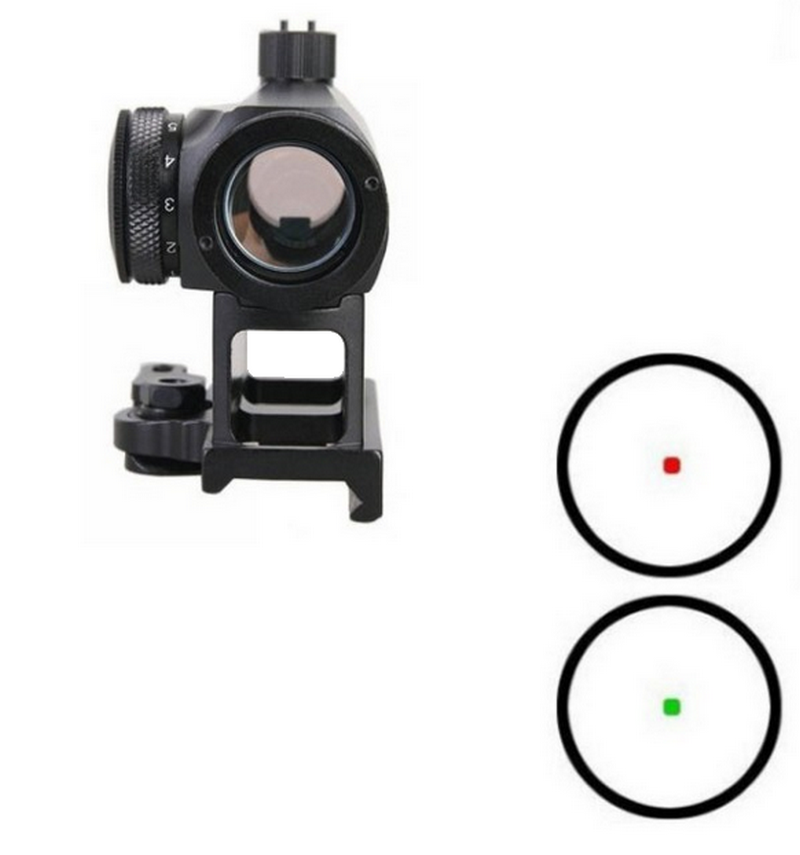 T1 Red Dot Scope 1x22 QD a Sgancio-Aggancio Rapido