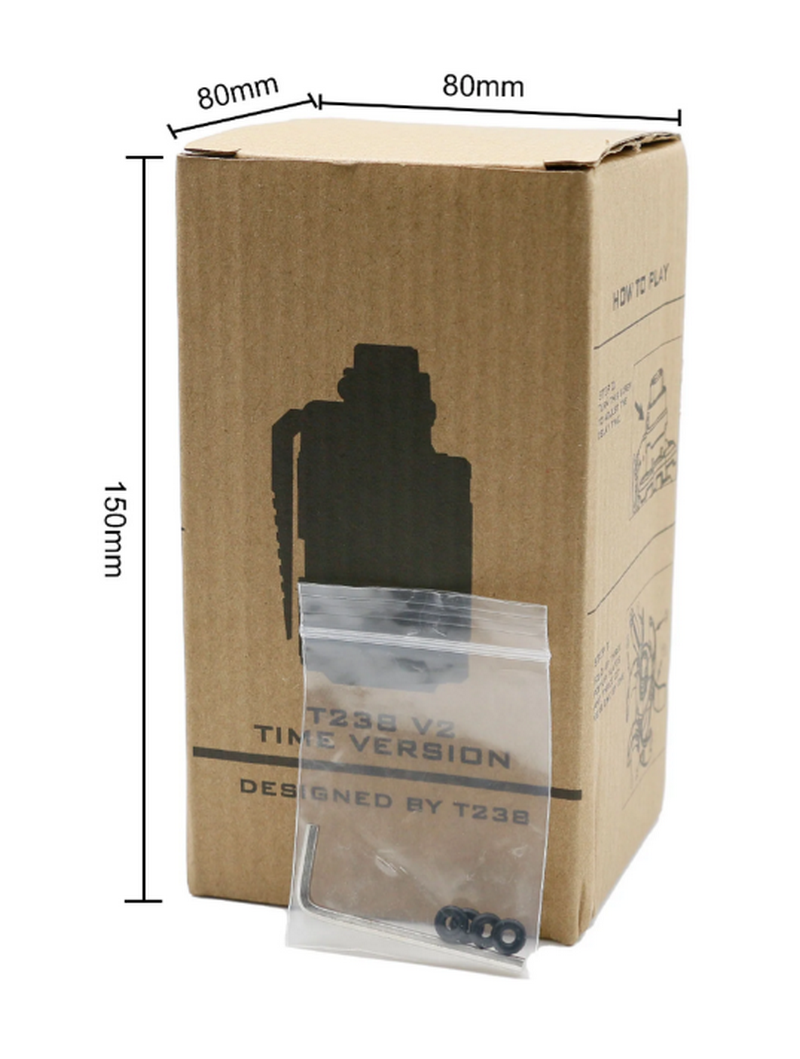 T238 Grenade V2 Airsoft Large Capacity with Delayed Timer by T238