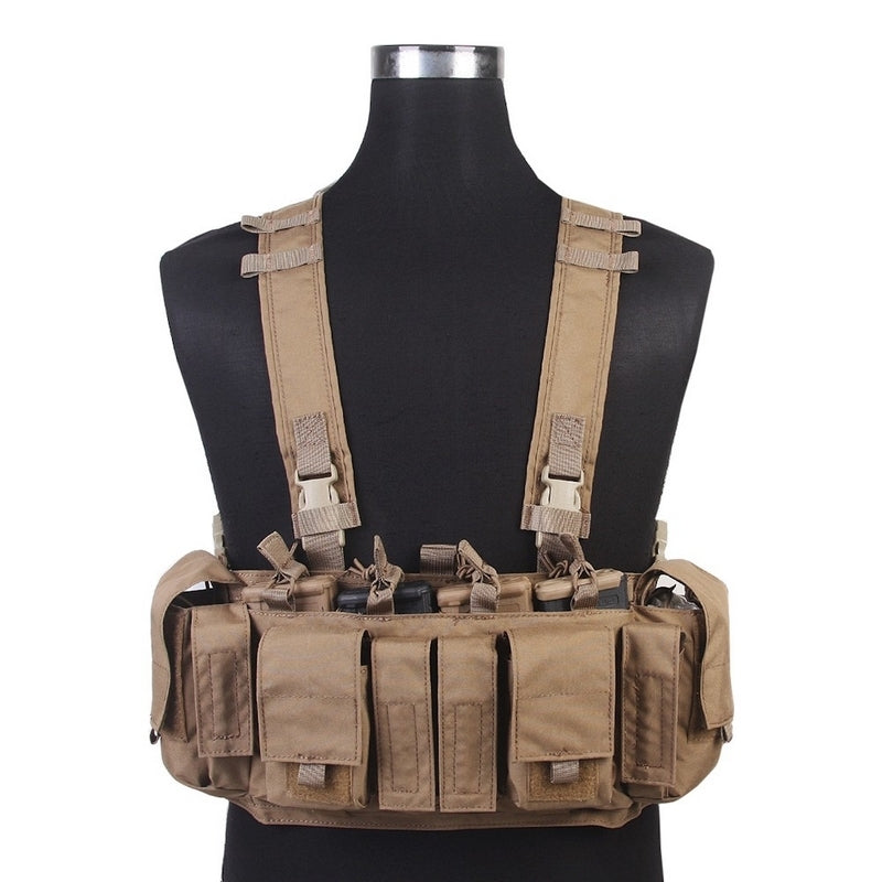 Tactical Chest Rig MF Style UW Gen IV CB Coyote Brown by EmersonGear