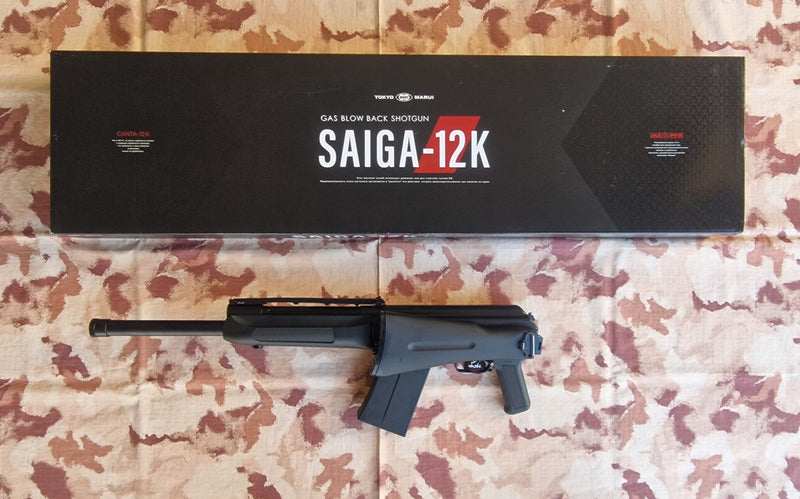 OFFERTE SPECIALI - SPECIAL OFFERS: Tokyo Marui Shotgun SAIGA 12K GBB Gas Blow Back Shotgun by Tokyo Marui