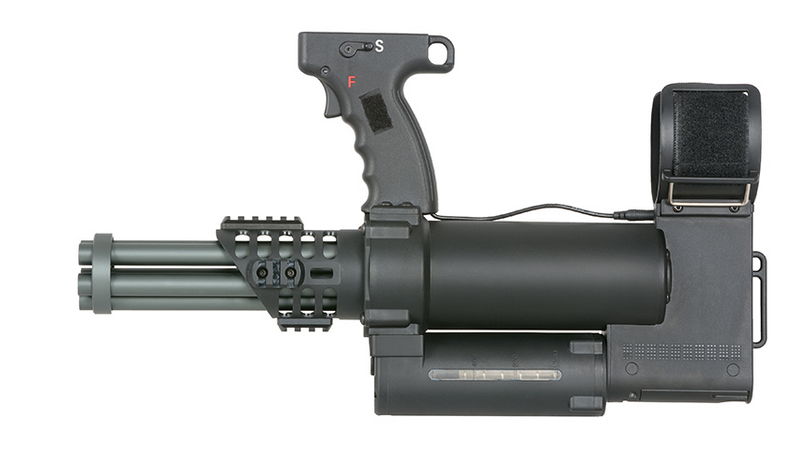 Vulcan Handy Rotary Gatling Style Minigun WE23-L by Well