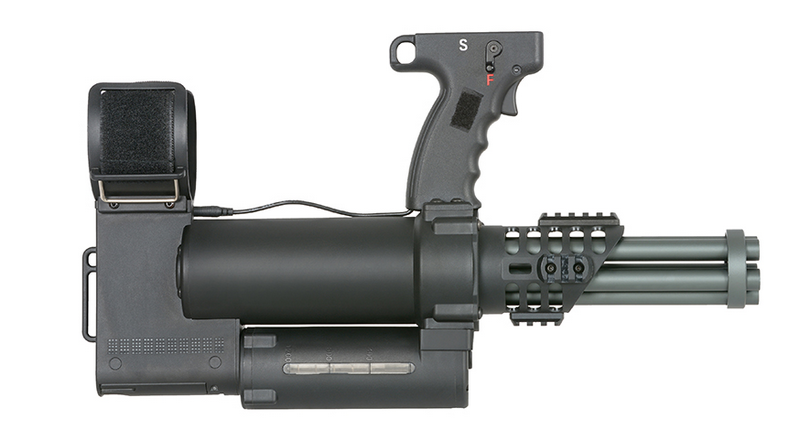 Vulcan Handy Rotary Gatling Style Minigun WE23-L by Well